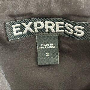 Express business black skirt